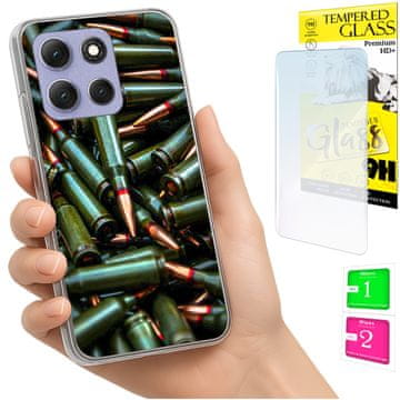 shumee Ovitek za Motorola Moto G86 Power FOTO ovitek + 9H steklo
