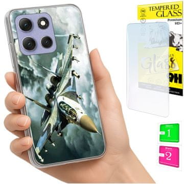 shumee Ovitek za Motorola Moto G86 Power FOTO ovitek + 9H steklo