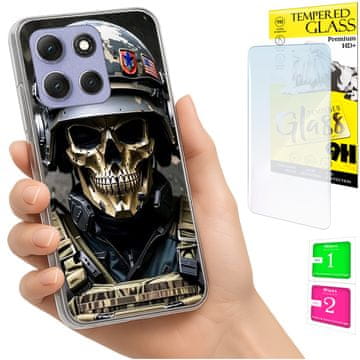 shumee Ovitek za Motorola Moto G86 Power FOTO ovitek + 9H steklo