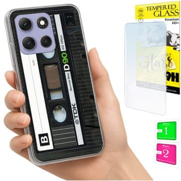 shumee Ovitek za Motorola Moto G86 Power FOTO ovitek + 9H steklo