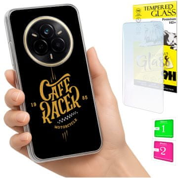 shumee Ovitek za Realme 14 Pro 5G FOTO zadnji ovitek + 9H STEKLO