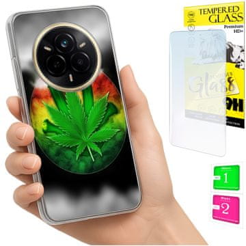 shumee Ovitek za Realme 14 Pro 5G FOTO zadnji ovitek + 9H STEKLO