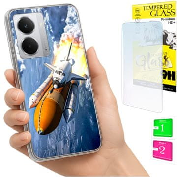 shumee Ovitek za Realme 14 5G / 14T 5G FOTO ovitek + 9H STEKLO