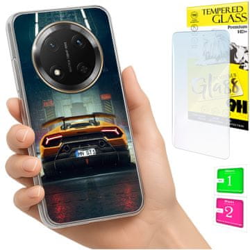 shumee Ovitek za Honor Magic7 Lite FOTO zadnja stran + 9H steklo