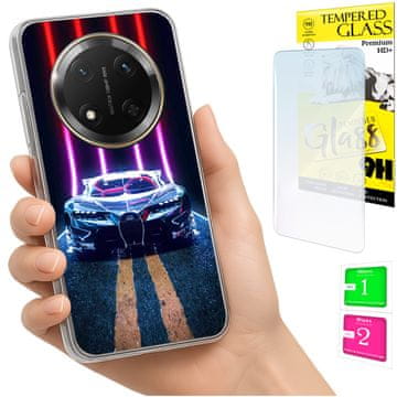 shumee Ovitek za Honor Magic7 Lite FOTO zadnja stran + 9H steklo