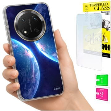 shumee Ovitek za Honor Magic7 Lite FOTO zadnja stran + 9H steklo