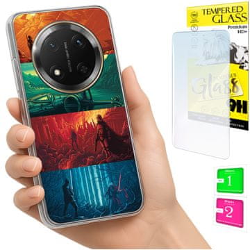 shumee Ovitek za Honor Magic7 Lite FOTO zadnja stran + 9H steklo