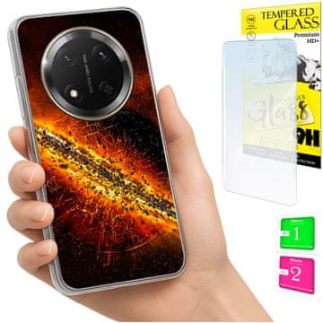 shumee Ovitek za Honor Magic7 Lite FOTO ovitek zadnji ovitek + 9H steklo