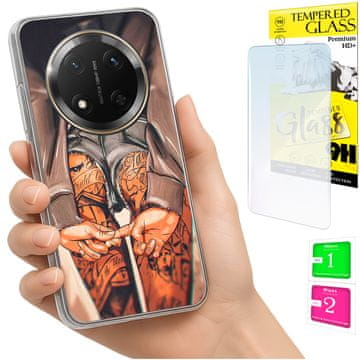 shumee Ovitek za Honor Magic7 Lite FOTO zadnja stran + 9H steklo