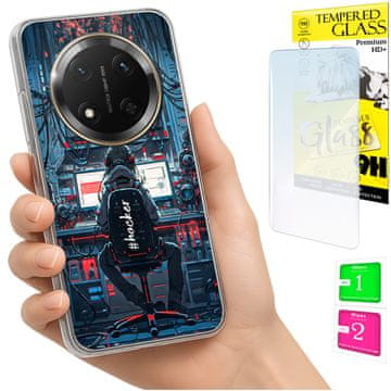 shumee Ovitek za Honor Magic7 Lite FOTO zadnja stran + 9H steklo