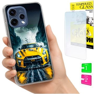 shumee Ovitek za Oppo Reno 15 5G FOTO ovitek + 9H steklo