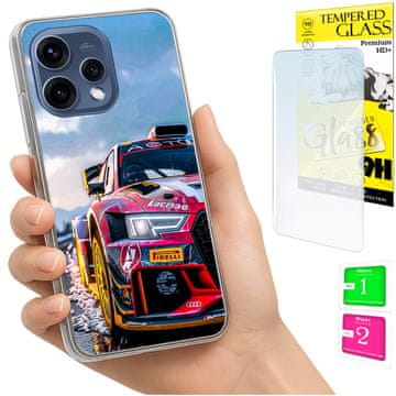 shumee Ovitek za Oppo Reno 15 5G FOTO ovitek + 9H steklo
