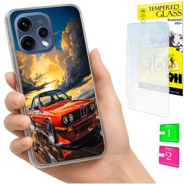 shumee Ovitek za Oppo Reno 15 5G FOTO ovitek + 9H steklo