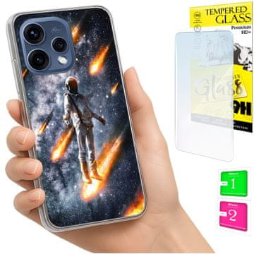 shumee Ovitek za Oppo Reno 15 5G FOTO ovitek + 9H steklo