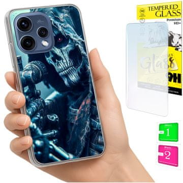 shumee Ovitek za Oppo Reno 15 5G FOTO ovitek + 9H steklo