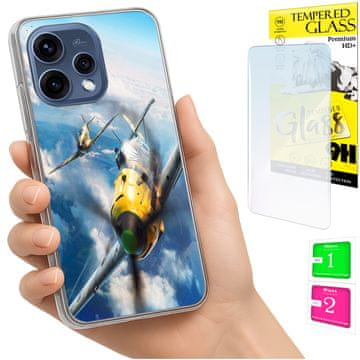 shumee Ovitek za Oppo Reno 15 5G FOTO ovitek + 9H steklo