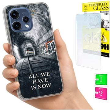 shumee Ovitek za Oppo Reno 15 5G FOTO ovitek + 9H steklo