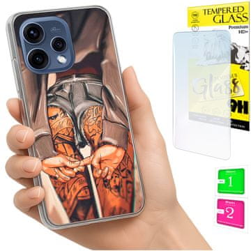 shumee Ovitek za Oppo Reno 15 5G FOTO ovitek + 9H steklo