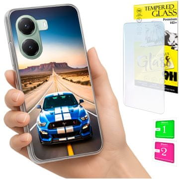 shumee Ovitek za Xiaomi Poco X7 Pro 5G FOTO ovitek + 9H steklo