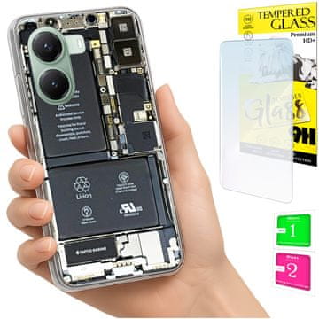 shumee Ovitek za Xiaomi Poco X7 Pro 5G FOTO ovitek + 9H steklo