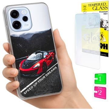shumee Ovitek za Oppo Reno 15F / 15F FS FOTO zadnji pokrov + 9H STEKLO