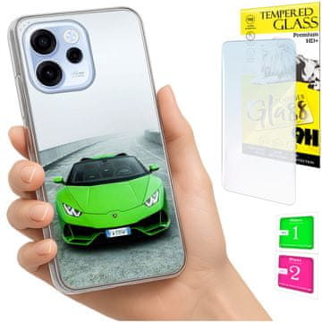 shumee Ovitek za Oppo Reno 15F / 15F FS FOTO zadnji pokrov + 9H steklo