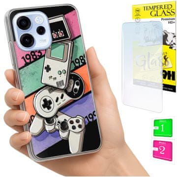 shumee Ovitek za Oppo Reno 15F / 15F FS FOTO zadnji pokrov + 9H STEKLO