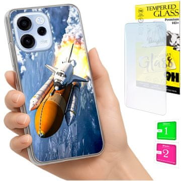 shumee Ovitek za Oppo Reno 15F / 15F FS FOTO zadnji pokrov + 9H STEKLO