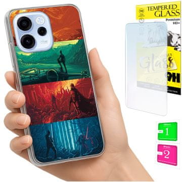 shumee Ovitek za Oppo Reno 15F / 15F FS FOTO zadnji pokrov + 9H STEKLO
