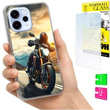 shumee Ovitek za Oppo Reno 15F / 15F FS FOTO zadnji pokrov + 9H steklo