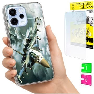 shumee Ovitek za Oppo Reno 15F / 15F FS FOTO zadnji pokrov + 9H steklo