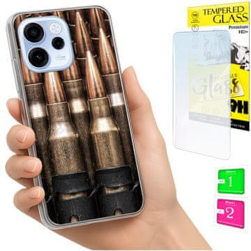shumee Ovitek za Oppo Reno 15F / 15F FS FOTO zadnji pokrov + 9H steklo