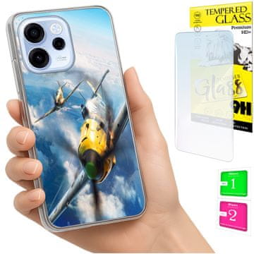 shumee Ovitek za Oppo Reno 15F / 15F FS FOTO zadnji pokrov + 9H STEKLO