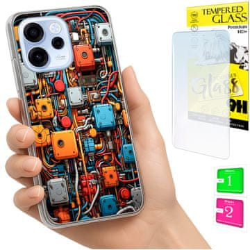 shumee Ovitek za Oppo Reno 15F / 15F FS FOTO zadnji pokrov + 9H steklo