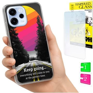 shumee Ovitek za Oppo Reno 15F / 15F FS FOTO zadnji pokrov + 9H STEKLO