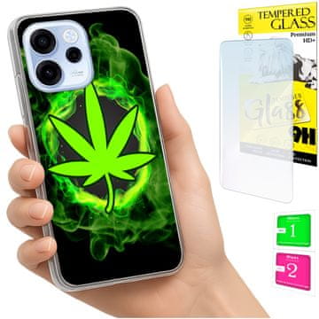 shumee Ovitek za Oppo Reno 15F / 15F FS FOTO zadnji pokrov + 9H steklo
