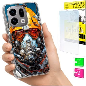 shumee Ovitek za Oppo Find X9 FOTO - zadnji ovitek + 9H steklo