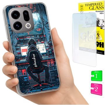 shumee Ovitek za Oppo Find X9 FOTO - zadnji ovitek + 9H steklo