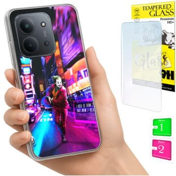 shumee Ovitek za Xiaomi Redmi 15C 4G 171 mm ohišje FOTO ovitek zadnja stran 9H STEKLO