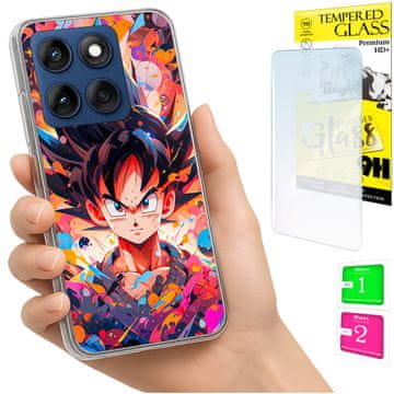 shumee Ovitek za Motorola Edge 60 Fusion / Edge 60 Ohišje, zadnja stran, STEKLO