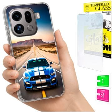 shumee Ovitek za Oppo Find X9 Pro FOTO ovitek + 9H steklo