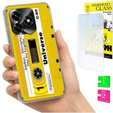 shumee Ovitek za Honor X5C Plus / X5C 4G FOTO ovitek + 9H STEKLO