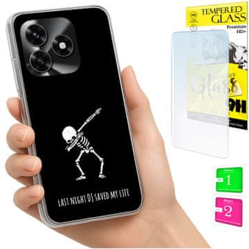 shumee Ovitek za Honor X5C Plus / X5C 4G FOTO ovitek + 9H STEKLO