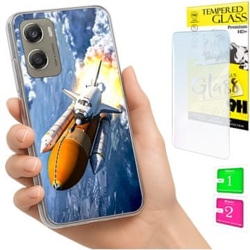 shumee Ovitek za Motorola Moto G06 / G06 Power ohišje ovitek + steklo