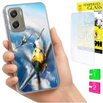 shumee Ovitek za Motorola Moto G06 / G06 Power ohišje ovitek + steklo