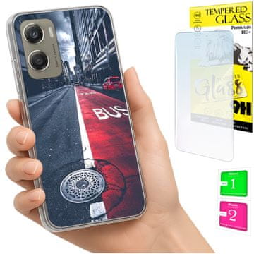 shumee Ovitek za Motorola Moto G06 / G06 Power ohišje ovitek + steklo