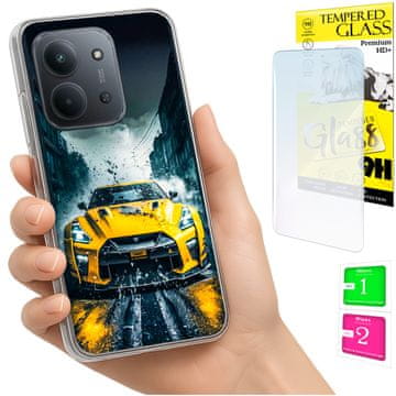 shumee Ovitek za Xiaomi Redmi 15C 5G 173mm / Poco C85 Zadnji ovitek STEKLO