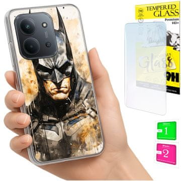 shumee Ovitek za Xiaomi Redmi 15C 5G 173mm / Poco C85 Zadnji ovitek STEKLO