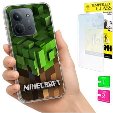 shumee Ovitek za Xiaomi Redmi 15C 5G 173mm / Poco C85 Zadnji ovitek STEKLO