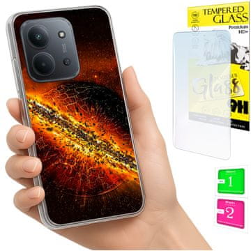 shumee Ovitek za Xiaomi Redmi 15C 5G 173mm / Poco C85 Zadnji ovitek STEKLO